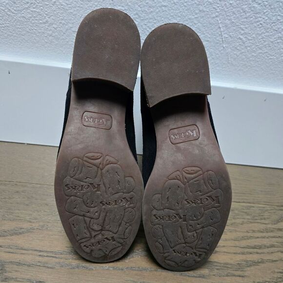 Kork Ease Maldon Suede Curved Bootie in Black - Picture 13 of 13